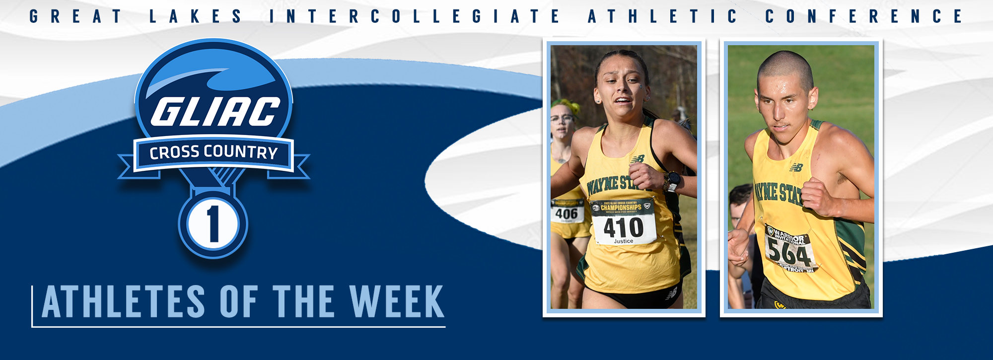 Wayne State's Justice and Truman earn GLIAC weekly cross country honors