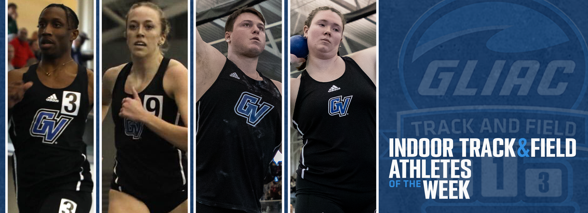GLIAC recognizes indoor track & field athletes of the week