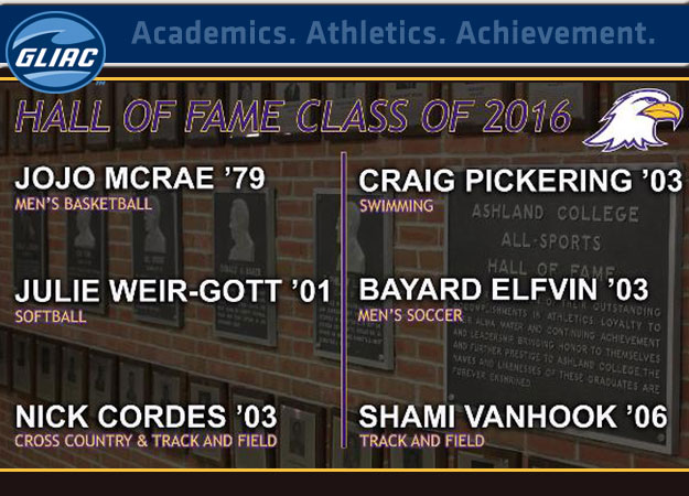 2016 Ashland Hall Of Fame Class Announced