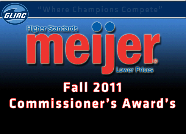 GLIAC Announces Fall 2011 Commissioner's Award Recipients