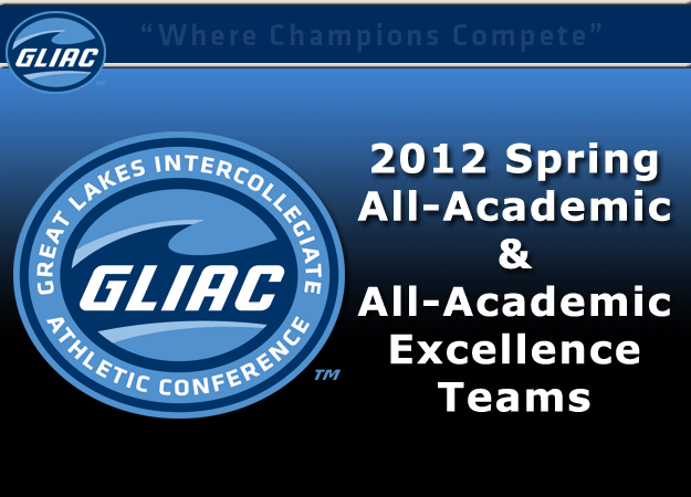 2012 GLIAC Spring Sports Academic Teams