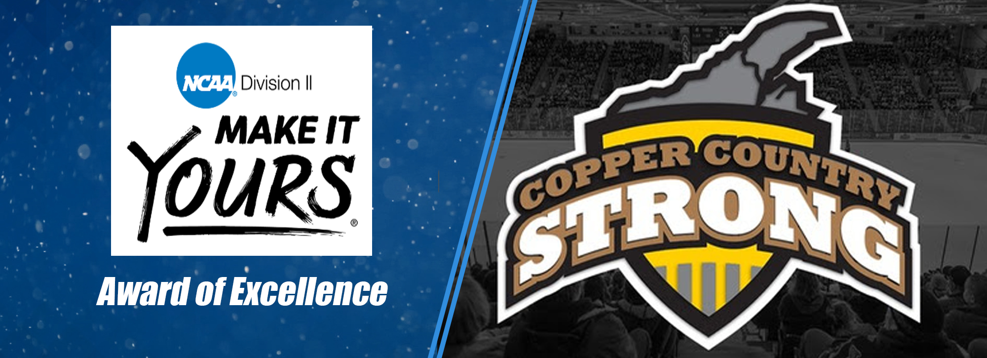 MTU's Copper Country Strong is named DII Award of Excellence finalist