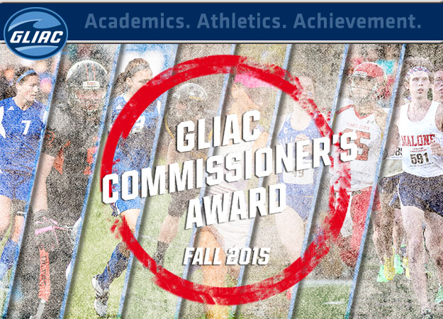 GLIAC Fall 2015 Commissioner's Award Recipients Announced