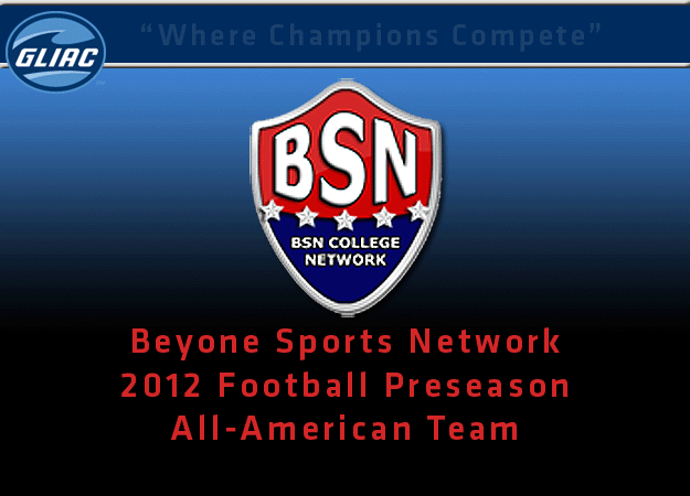 GLIAC Had Five Named 2012 BSN Preseason All-America First-Team; 14 Total All-Americans