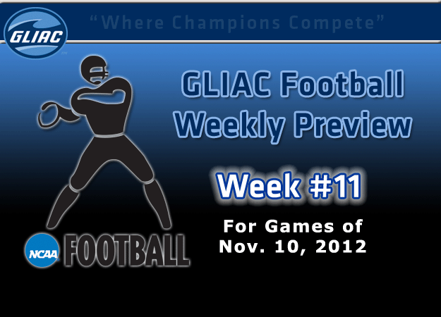 GLIAC Football Preview Notes - Week 11