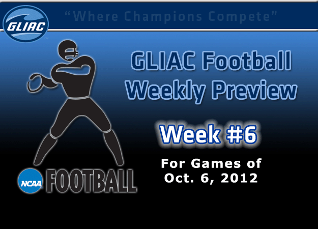 GLIAC Football Preview Notes - Week 6