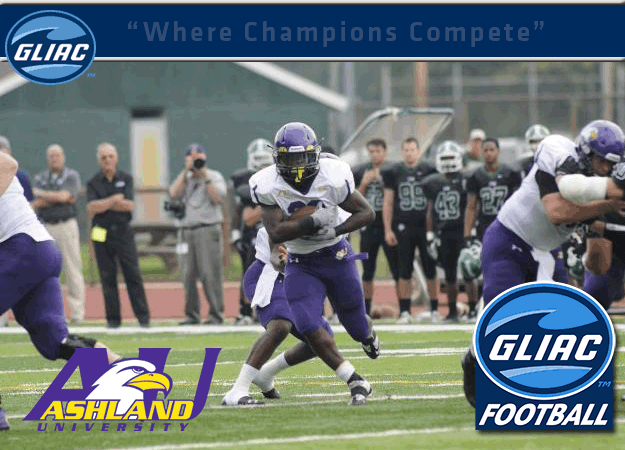 Ashland's Anthony Taylor Named GLIAC Football "Offensive Player of the Week"