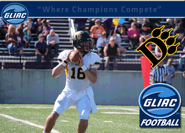 Ohio Dominican's Mark Miller Named GLIAC Football "Offensive Player of the Week"