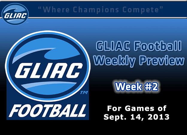 GLIAC Football Preview Notes - Week 2