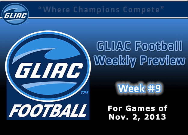 GLIAC Football Preview Notes - Week 9