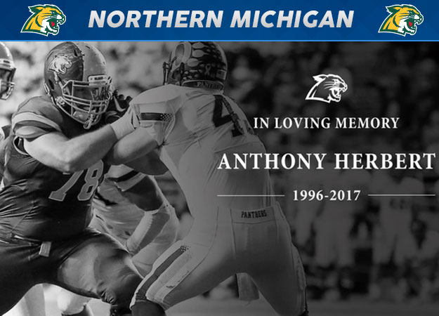 Northern Michigan Mourns Loss of Football Student-Athlete Anthony Herbert