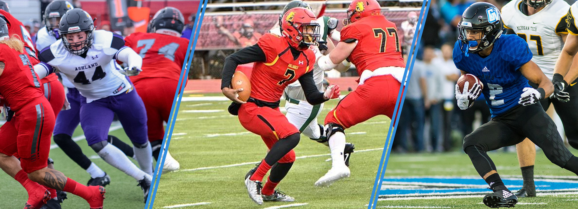 Ferris State's Campbell, Ashland's Reichelderfer & Grand Valley State's Dodson Earn GLIAC Football Player of the Week Distinction