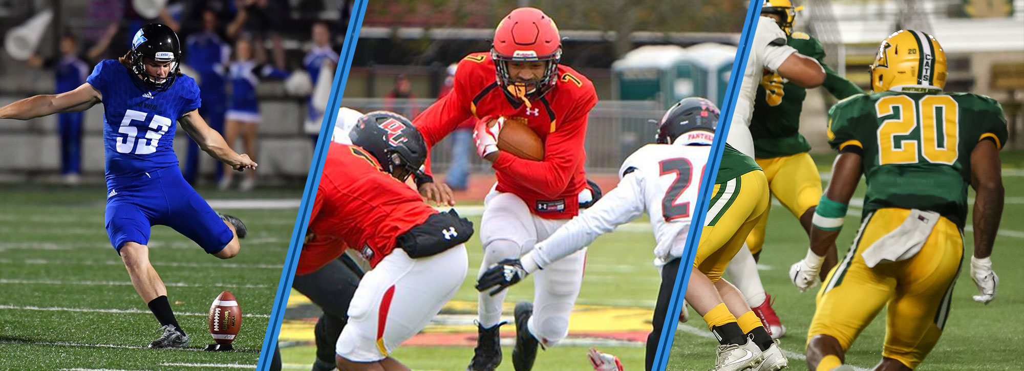 Ferris State's Campbell, Northern Michigan's Ladd & Grand Valley State's McGrath Named GLIAC Football Players of the Week