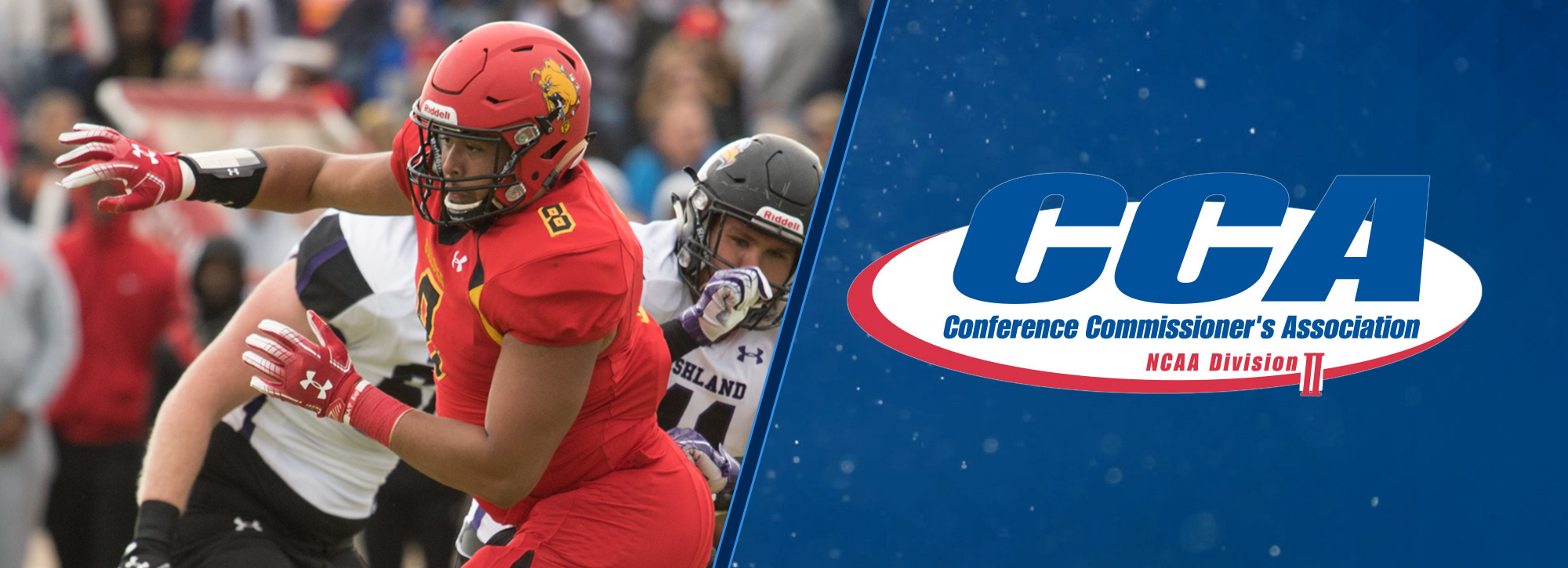 Ferris State's Edwards Named D2CCA Super Region 3 Defensive Player of the Year; 11 Honored