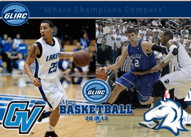GVSU's Thomas and HC's Washburn Chosen As GLIAC Men's Basketball North and South Division "Players of the Week", Respectively