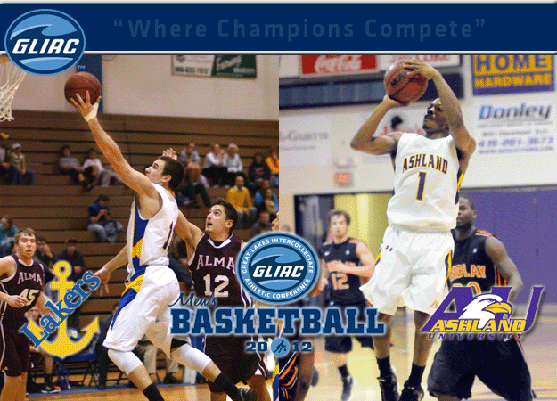 LSSU's Hunt and Ashland's Steward Chosen As GLIAC Men's Basketball North and South Division "Players of the Week", Respectively