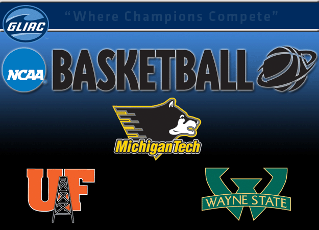 Three GLIAC Men's Basketball Teams Headed to the NCAA D-II Midwest Region Tournament