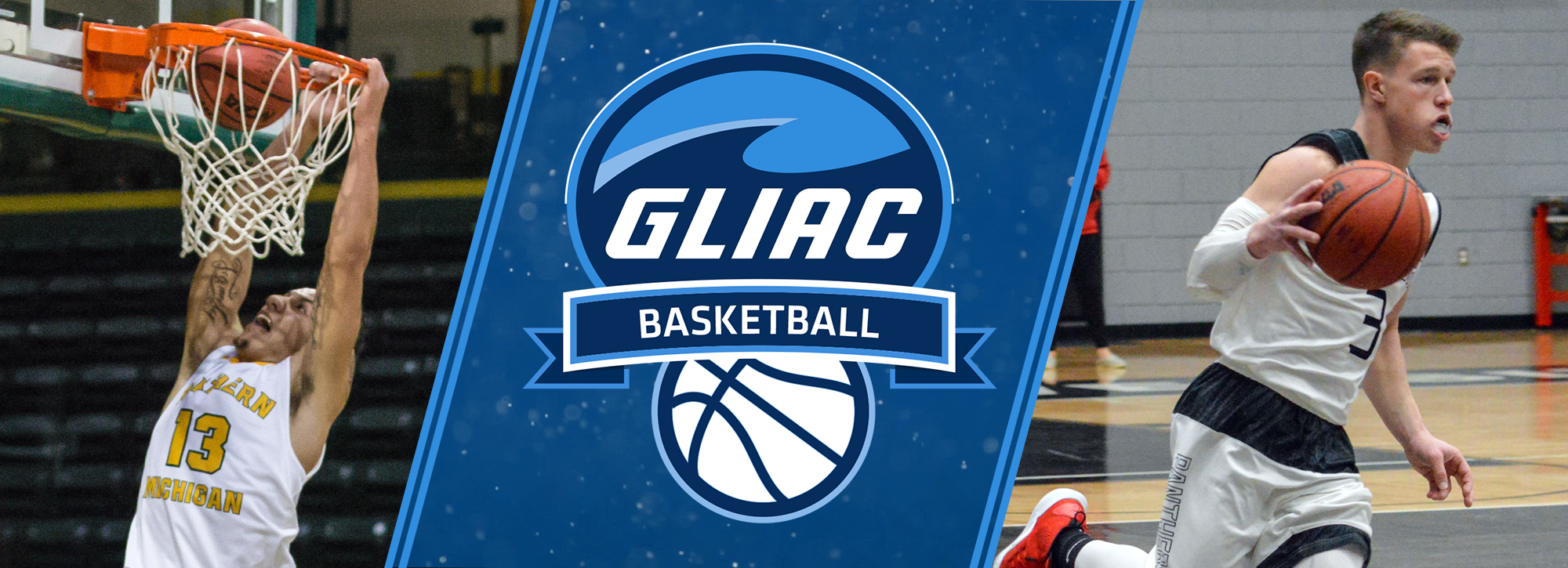 Northern Michigan's Johnson and Davenport's Hudson are named GLIAC Men's Basketball Players of the Week