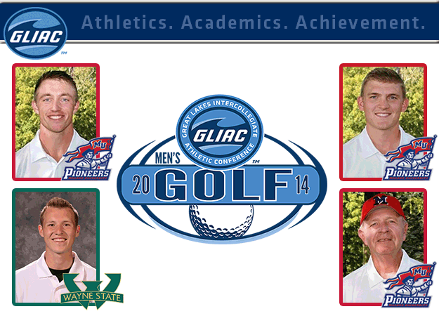 Malone's Tyler Light and Nate Tarter Earn GLIAC Men's Golf "Co-Athletes of the Year" Award