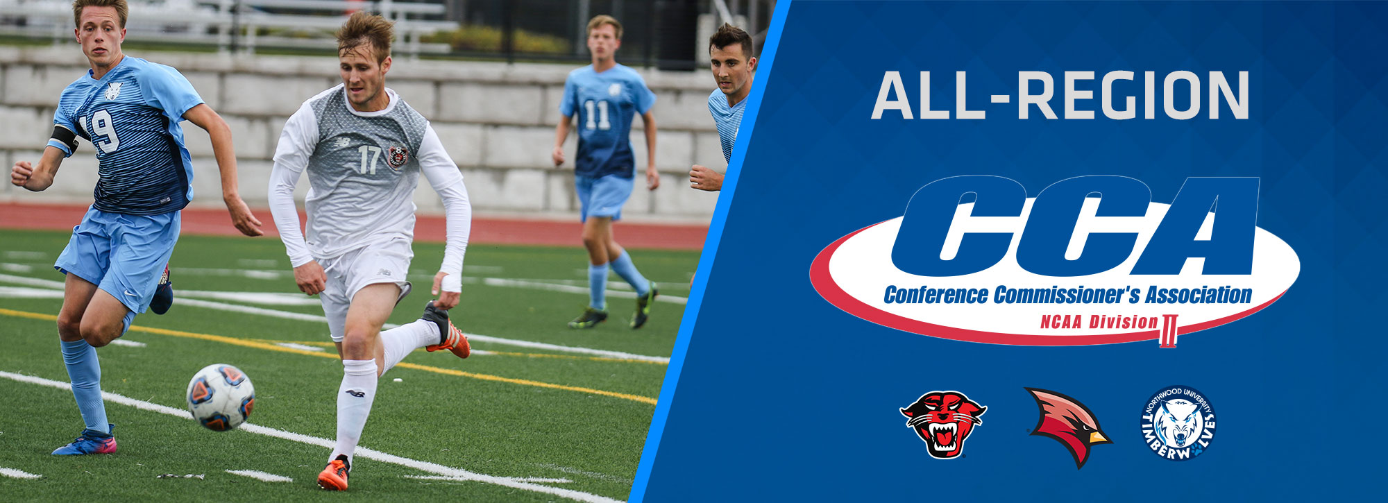 Davenport's Shrimpton Selected D2CCA Men's Soccer Midwest Region Player of the Year; Six Honored