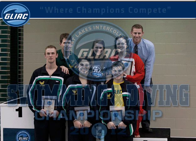 Wayne State Men's and Women's Teams Claim Titles at the 2012 GLIAC Swimming & Diving Championships