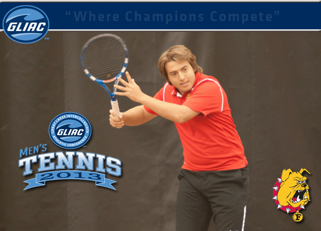 Ferris State's Razvan Mag Named GLIAC Men's Tennis "Athlete of the Week"