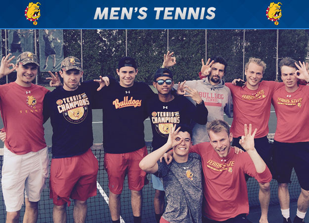 Ferris State Men's Tennis Captures Third-Straight GLIAC Regular-Season Championship