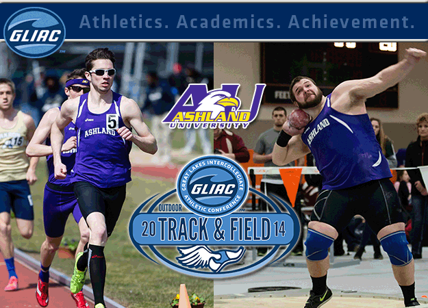 Ashland's Windle and Duke Chosen As GLIAC Men's Outdoor Track & Field "Athletes of the Week"