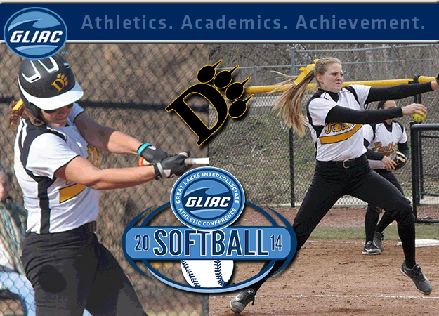 Ohio Dominican's Hinton and Stanzel Chosen As GLIAC Softball "Player of the Week" and  "Pitcher of the Week", respectively