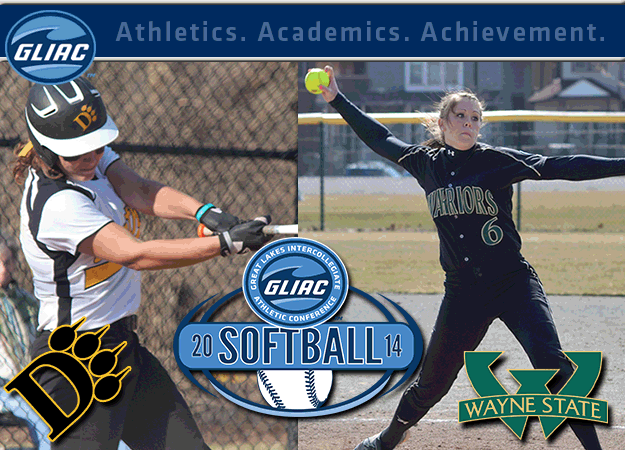 Ohio Dominican's Hinton and Wayne State's Butler Chosen As GLIAC Softball "Player of the Week" and  "Pitcher of the Week", respectively