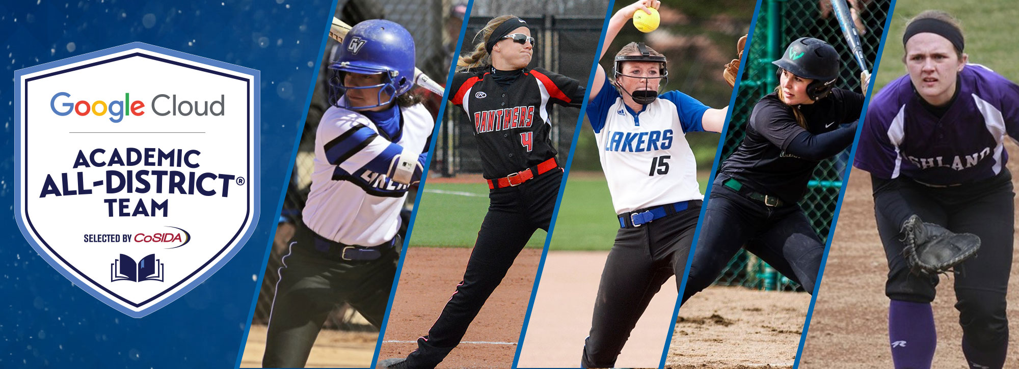 Five Earn Google Cloud Academic All-District Softball Recognition