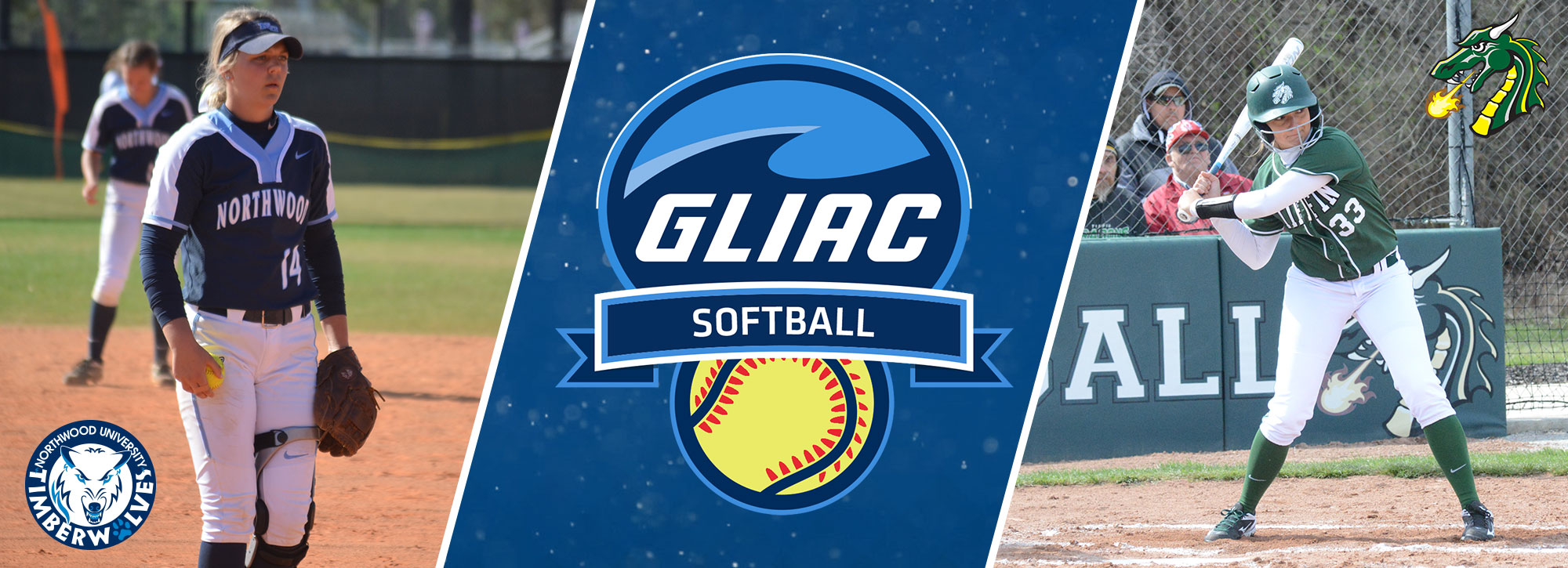 Northwood's Wright, Tiffin's Hess Tabbed GLIAC Softball Players of the Week