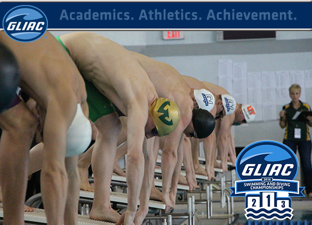 GVSU, WSU Carry Momentum into Day 2 of 2016 GLIAC Swimming & Diving Championships