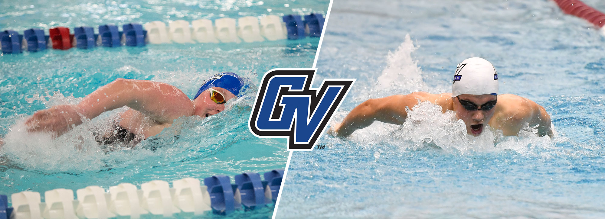 GVSU's Goebel & Bartels Tabbed GLIAC Swimming Athletes of the Week
