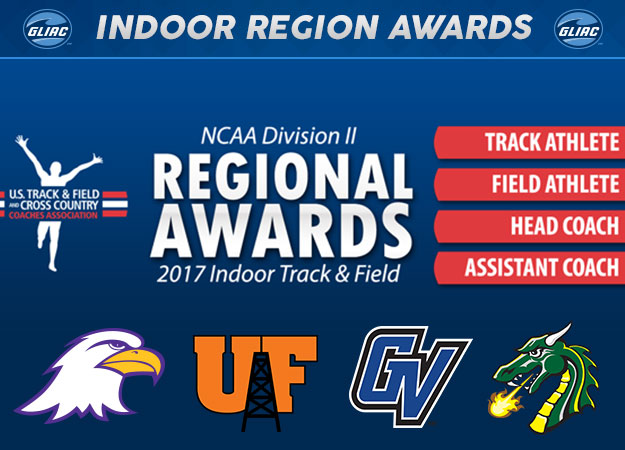 NCAA Division II Regional Award Winners For 2017 Indoor Season