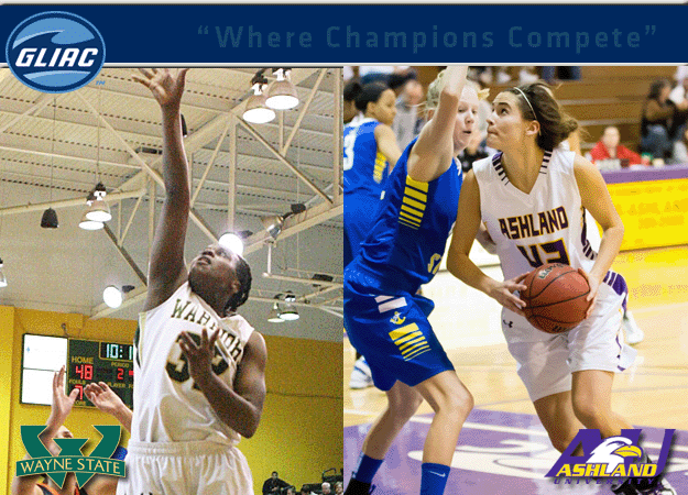 WSU's Bridges and AU's Gerbec Chosen As GLIAC Women's Basketball North and South Division "Players of the Week", Respectively