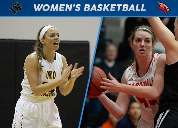 Saginaw Valley's Wendling, Ohio Dominican's Blanford Named GLIAC Hoops Players of the Week