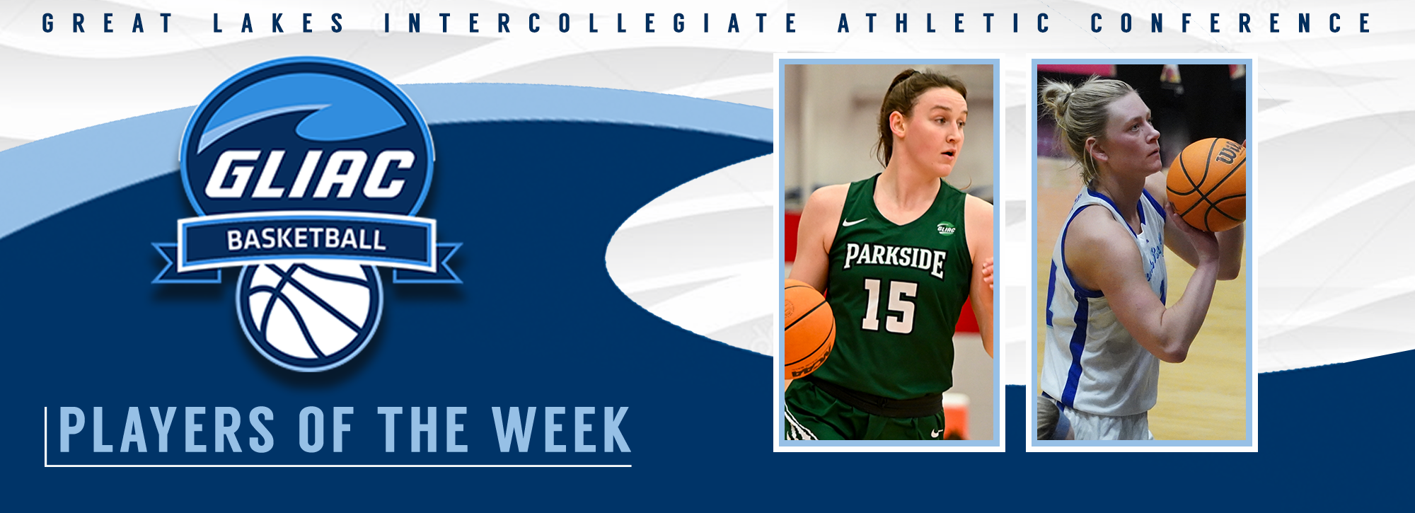 Parkside's Arni and GVSU's Bisballe selected for GLIAC women's basketball player of the week honors