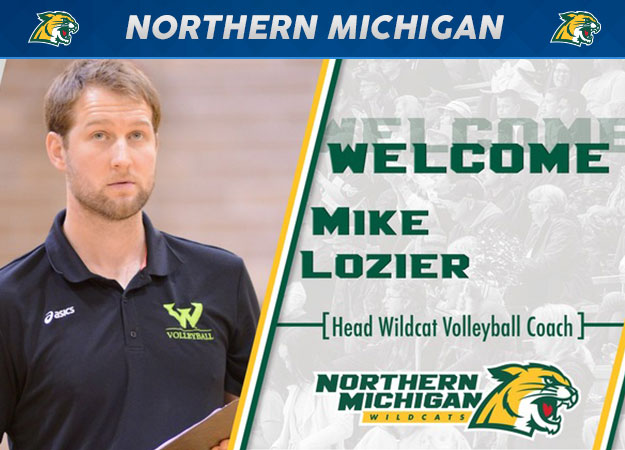 Lozier Announced as Northern Michigan Head Volleyball Coach