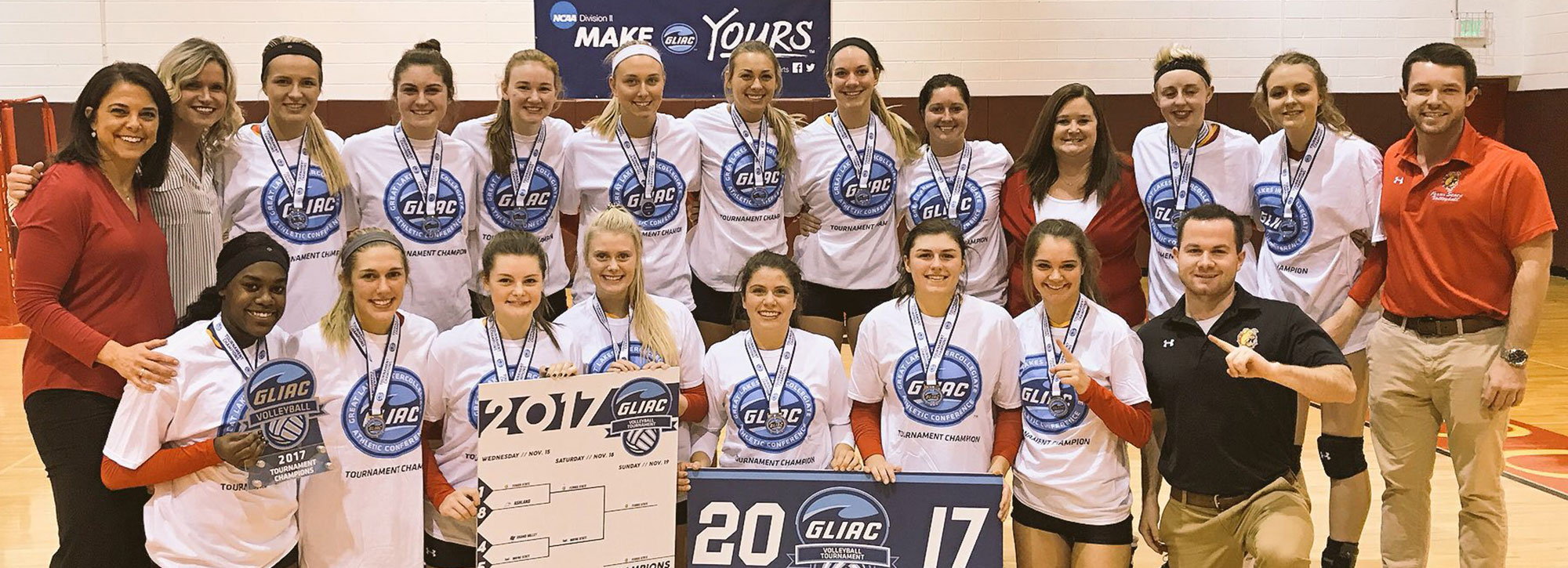 Ferris State Clinches Fourth Straight GLIAC Volleyball Tournament Championship
