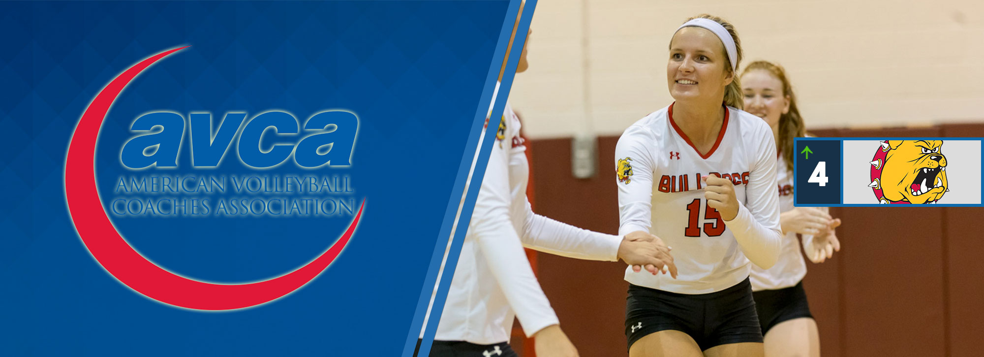 Ferris State Leaps to No. 4 in AVCA Poll; NMU, WSU Receiving Votes