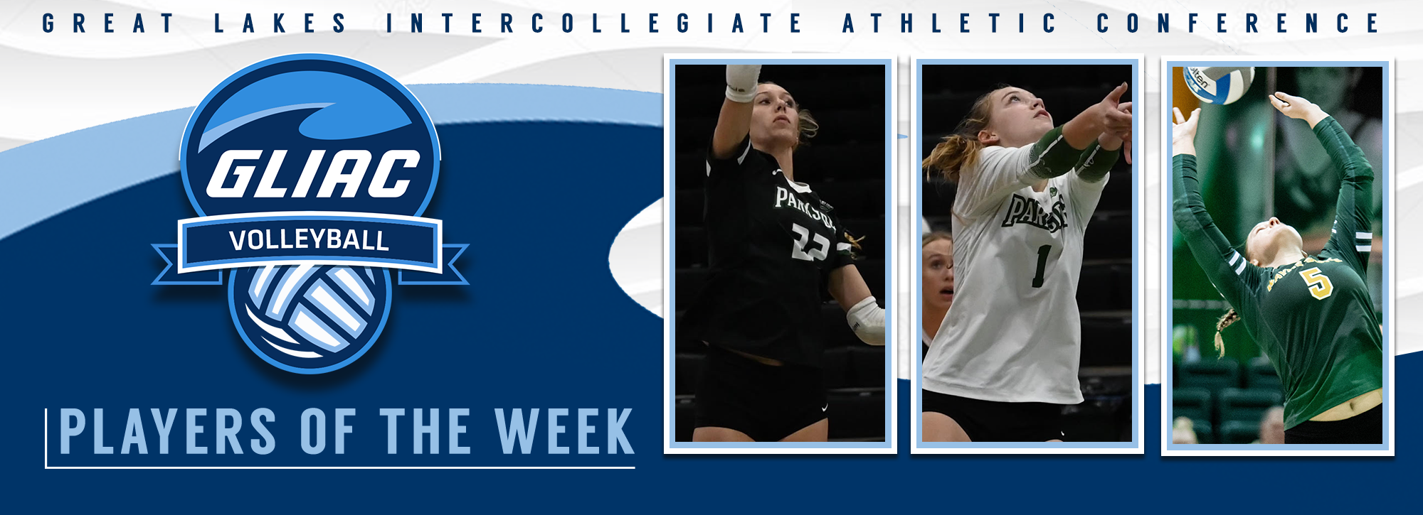 Parkside's Irvin and Harris, WSU's Dulgar earn GLIAC volleyball player of the week honors