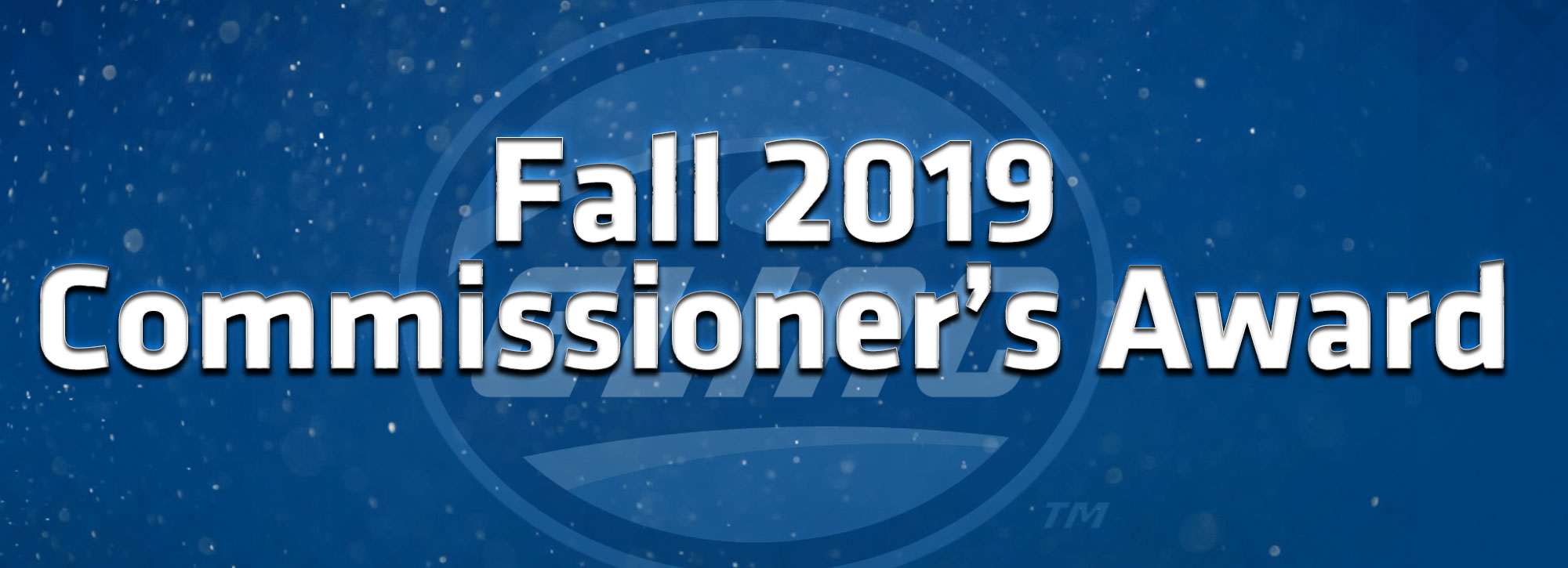 GLIAC recognizes Fall 2019 Commissioner's Award winners