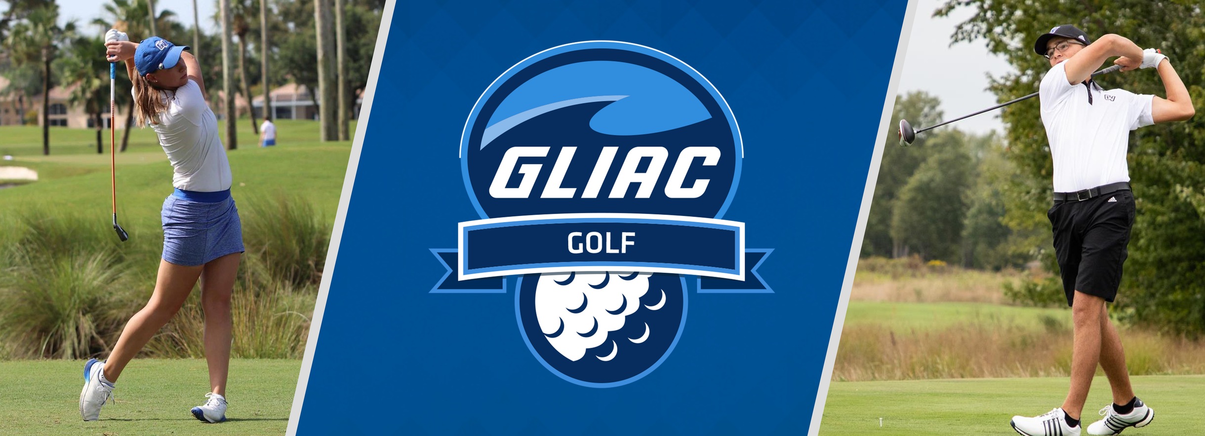 GVSU's Chipman & Delong Sweep GLIAC Golfers of the Week Honors
