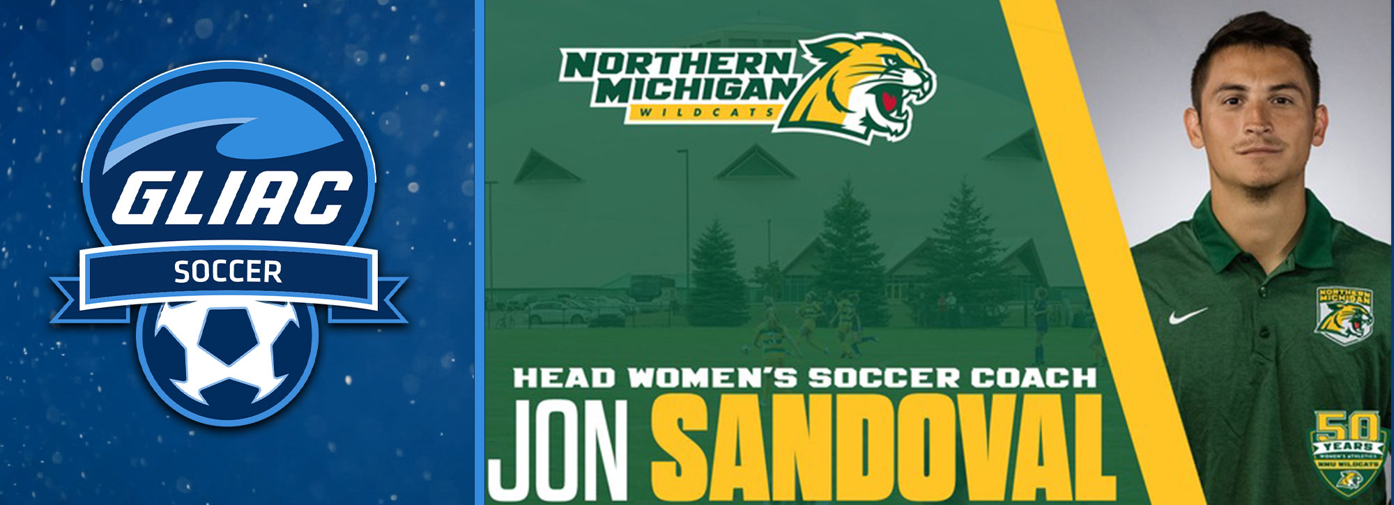 Jon Sandoval Named NMU's Head Women's Soccer Coach