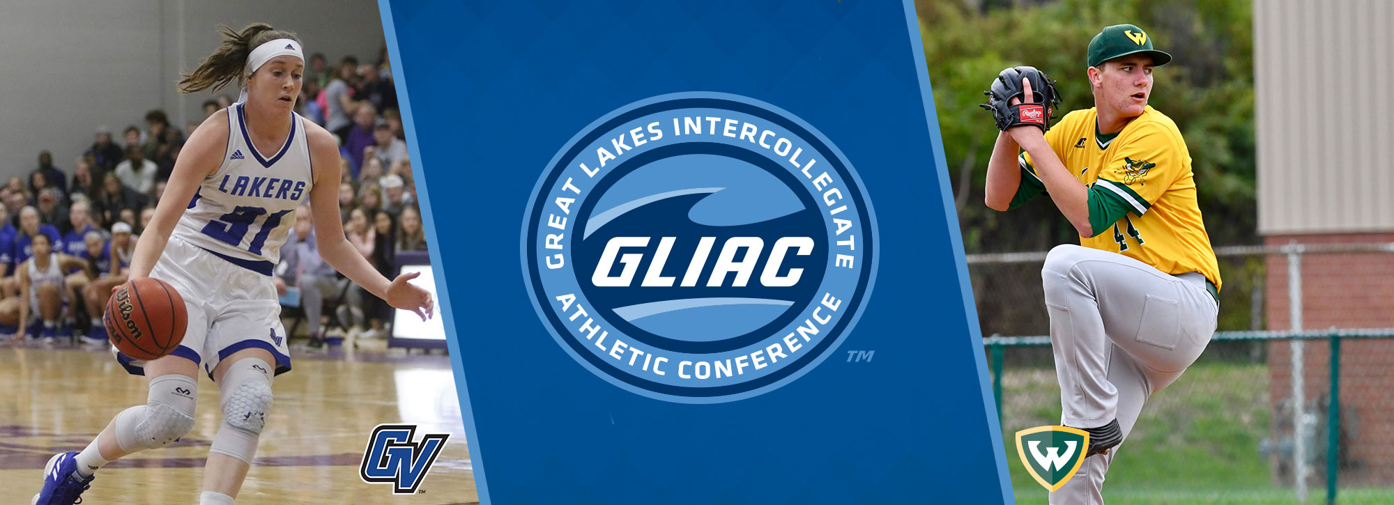 Grand Valley State's Boensch, Wayne State's Brown Named 2018-19 GLIAC Scholar-Athletes of the Year