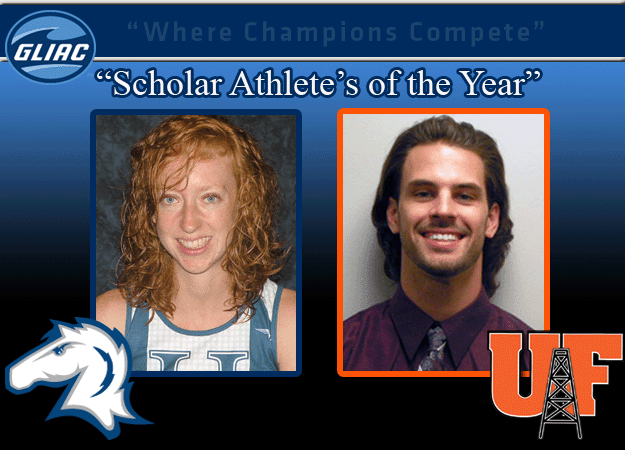 Hillsdale’s Amanda Putt & Findlay’s John Gaugenti Named 2011-12 GLIAC “Scholar-Athletes of the Year”
