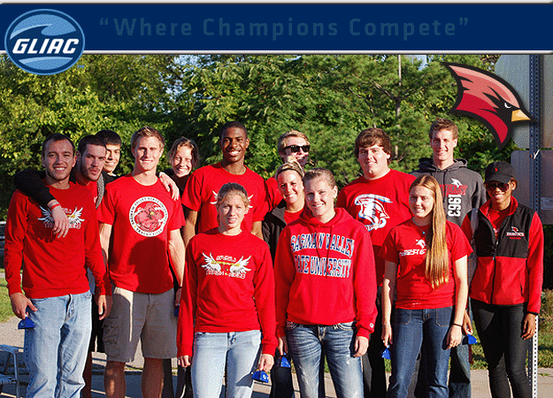 SVSU's Cross Country and Track and Field Teams Volunteered at the 4th Annual Michigan CardioVascular Institute Foundation and YMCA of Saginaw "Run for Your Heart" Community Races