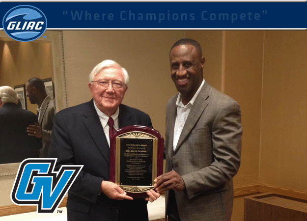 Grand Valley State’s Dr. Arend D. Lubbers Named 2012 GLIAC Donahue Award Recipient