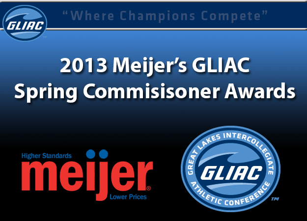 GLIAC Announces Spring 2013 Commissioner's Award Recipients